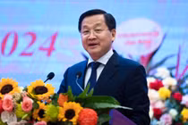 Phó Thủ tướng Lê Minh Khái phát biểu tại hội nghị