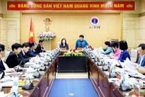 Thường trực Ủy ban Xã hội của Quốc hội làm việc với Bộ Y tế
