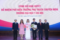 Trường Đại học Y Hà Nội có thêm 2 Phó hiệu trưởng phụ trách chuyên môn