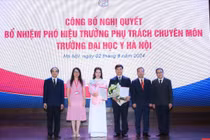 Trường Đại học Y Hà Nội có thêm 2 Phó hiệu trưởng phụ trách chuyên môn