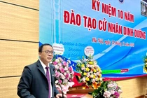 GS. Tạ Thành Văn - Bí thư Đảng uỷ, Chủ tịch Hội đồng trường Trường Đại học Y Hà Nội - khẳng định vai trò quan trọng của việc đào tạo cử nhân Dinh dưỡng