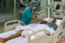 Nhiễm “vi khuẩn ăn thịt người”, người đàn ông nguy kịch, phải cắt bỏ một chân