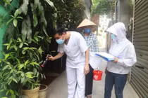 Kiểm tra công tác phòng, chống sốt xuất huyết ở Hà Nội (ảnh: Thu Trang)