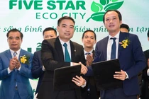 Ông Lê Thống Nhất (phải) - Chủ tịch tập đoàn Danh Khôi (Nguồn: Internet)