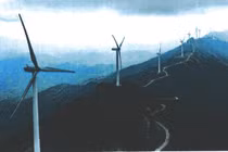 Mô phỏng hình ảnh Nhà máy điện gió Quỳnh Lập (Nguồn: quynhlap.gov.vn)