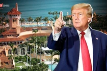 Cựu Tổng thống Mỹ Donald Trump đã kiện Bộ Tư pháp về việc tư dinh Mar-a-Lago của ông bị FBI đột kích khám xét (Ảnh: Đông Phương).