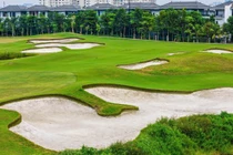 Huyện Hoài Đức cho biết, trong quy hoạch khu đô thị Bắc Anh Khánh không có sân golf nào được phê duyệt. Ảnh: Đình Huy