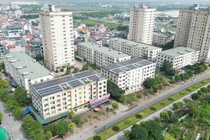 Khu nhà ở công nhân xã Kim Chung (Đông Anh, Hà Nội).