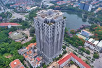 Dự án “dát vàng” của Tân Hoàng Minh đã đổi tên thành Hanoi Signature. Ảnh: Lệ Chi