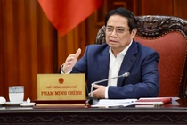 Thủ tướng Chính phủ Phạm Minh Chính phát biểu chỉ đạo tại cuộc họp (Ảnh: VGP)