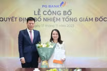 Bà Đinh Thị Huyền Thanh làm Tổng giám đốc PG Bank
