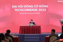 AGM 2023 Techcombank: Mục tiêu lợi nhuận 22.000 tỉ đồng, cổ đông chất vấn về cổ tức, trái phiếu