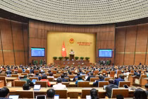 Toàn cảnh buổi bế mạc Kỳ họp thứ 6 - Quốc hội khóa XV (Nguồn: Quochoi.vn)