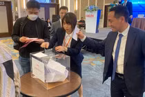 CEO Nguyễn Văn Tuấn bỏ phiếu biểu quyết tại AGM 2023 của Gelex.