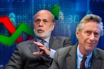 2 kinh tế gia Ben Bernanke (trái) và Olivier Blanchard đã xây dựng hàm số lạm phát để kiến giải về nguồn cơn của tình trạng lạm phát kỷ lục vừa qua.