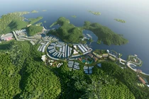 Phối cảnh dự án Cát Bà Amatina. Ảnh: Vinaconex 