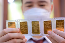 ACB là nhà băng đầu tiên công bố ra mắt thương hiệu vàng miếng riêng. Ảnh: BA