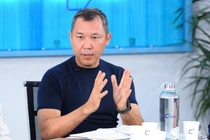 Ông Bolat Duisenov - Chủ tịch HĐQT Coteccons. Ảnh: Nhật Minh 