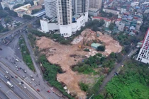 Dự án Constrexim Complex tái khởi động từ đầu năm nay. Ảnh: Hải Thu 