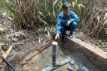 Khu đô thị Sonasea Vân Đồn Harbor City lấy nước trái phép trên rừng về sử dụng?