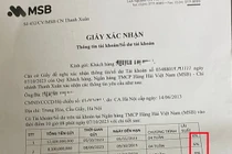 Vụ mất trăm tỷ ở ngân hàng MSB: Hé lộ mức trả lãi bất thường