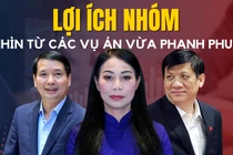 Bà Hoàng Thị Thúy Lan, ông Nguyễn Thanh Long và ông Phạm Thái Hà bị bắt do lần lượt liên quan các vụ án xảy ra tại Phúc Sơn, Việt Á và Thuận An. Đồ họa: Tùng Lâm.