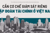 Cần cơ chế giám sát riêng tập đoàn tài chính ở Việt Nam