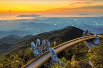 Một góc TP Đà Nẵng nhìn từ trên cao