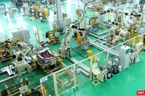 Một góc cảng biển Chu Lai do Tập đoàn Thaco đầu tư