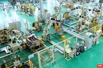 Một góc cảng biển Chu Lai do Tập đoàn Thaco đầu tư