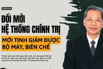 Đổi mới hệ thống chính trị mới tinh giảm được bộ máy, biên chế