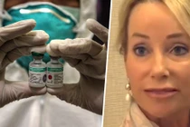 Lee Mercker, người bệnh đầu tiên được Bệnh viện Mayo Clinic điều trị khỏi hoàn toàn chứng ung thư vú bằng vắc-xin ung thư. 