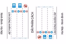 Cục CSGT đề xuất cấm xe tải, xe khách chạy vào làn đường sát dải phân cách trên 2 tuyến cao tốc