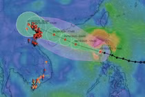 Bão số Matmo vào biển Đông, dự báo giật cấp 15, gây mưa lớn