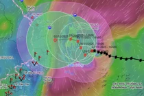 Bão số 15 đổi hướng trên Biển Đông, cảnh báo vùng biển nguy hiểm