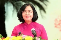 Bà Bùi Thị Minh Hoài làm Bí thư Đảng ủy Mặt trận Tổ quốc
