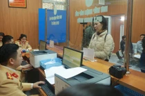 Hà Nội: 12 địa điểm công an phường được cấp biển số xe máy