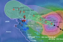 Bão số 11- Matmo giật cấp 15 hướng vào đất liền, miền Bắc mưa to từ tối nay