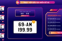 Hàng loạt biển số xe máy được trả giá hơn 100 triệu đồng, cao nhất ở Cà Mau