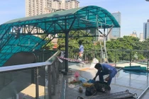 Hà Nội Metro sửa chữa khẩn cấp các hạng mục hư hỏng trên tuyến tàu điện Cát Linh - Hà Đông