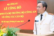 Đại tá Nguyễn Quốc Toản giữ chức Chánh Văn phòng Bộ Công an