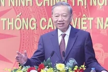 Tổng bí thư: Bảo vệ Đảng là nhiệm vụ trọng tâm của lực lượng an ninh chính trị nội bộ