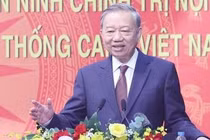Tổng bí thư: Bảo vệ Đảng là nhiệm vụ trọng tâm của lực lượng an ninh chính trị nội bộ