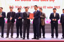 Bắc Ninh bổ nhiệm 4 giám đốc sở sau sáp nhập