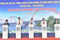 Hà Nội khởi công xây cầu có kiến trúc độc đáo bắc qua sông Hồng, kết nối trung tâm