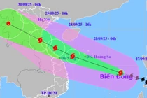 Bão Bualoi di chuyển gấp đôi tốc độ trung bình, cơ quan khí tượng đưa ra cảnh báo