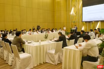 Quang cảnh buổi ra mắt Ban Chỉ đạo tạo thuận lợi thương mại tại Đà Nẵng và công bố kế hoạch hoạt động của dự án Tạo thuận lợi thương mại tại Đà Nẵng