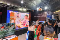 Doanh nghiệp tham gia trưng bày sản phẩm chuyển đổi số trong khuôn khổ “Tuần lễ Chuyển đổi số - Huế 2021” diễn ra từ ngày 27/4-30/4