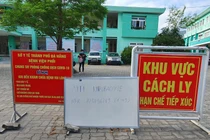 Khu vực cách ky điều trị bệnh nhân mắc COVID-19