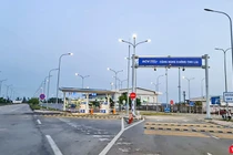 Đường dẫn vào sân bay Chu Lai (Quảng Nam)